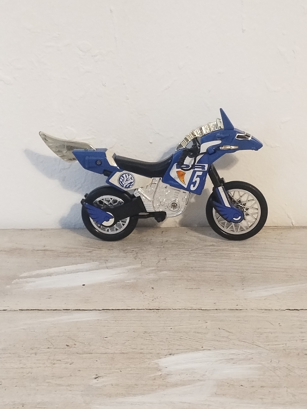 Power Ranger Blue Ranger Thunder Bike Only very good condition